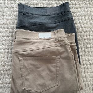 Peter Millar Brevard Performance Stretch Pants (Lot of 2) size 44 Tall (NWOT)